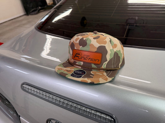 Camo Soft Leather Strap Back